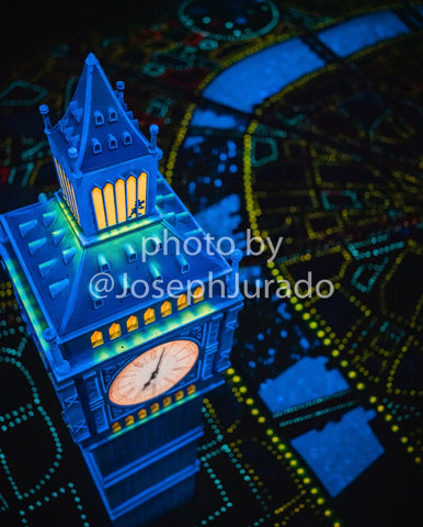 Peter Pan Clock Tower Hidden Mickey