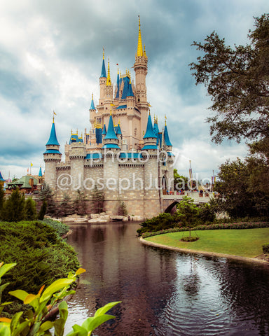 Cinderella's Castle Gloomy Day