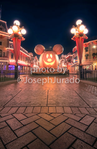 Mickey Pumpkin Halloweentime 11x17 (poster) OCT '20