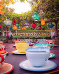 Mad Tea Party Teacups View