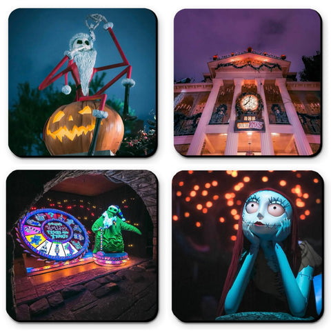 Coaster Set | Haunted Mansion Holiday