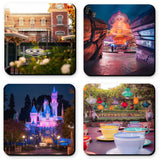 Coaster Set | Disneyland Classic Views