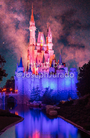 Cinderella's Castle Milky Way 11x17 (poster) SEPT '20