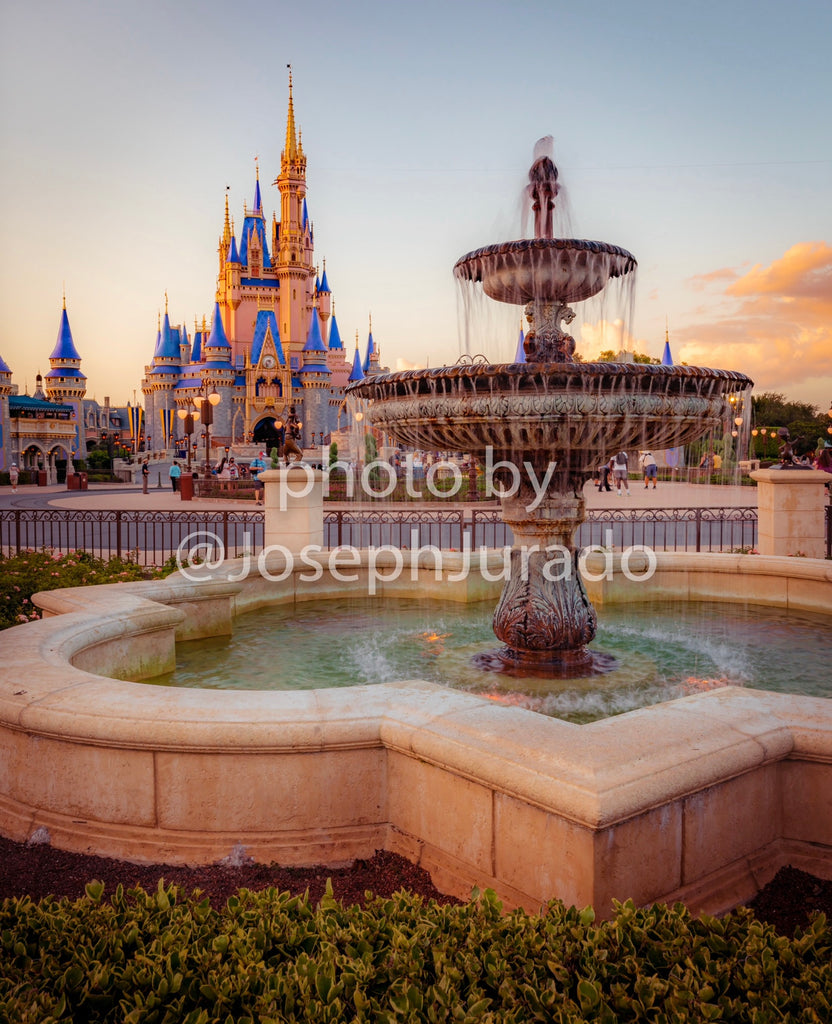 Disney Water Bottle - Disney Princess - Fantasyland Castle